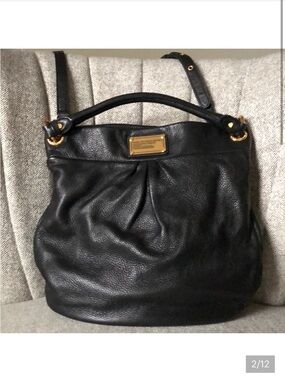MARC JACOBS Classic Q Hillier Hobo Convertible Bag